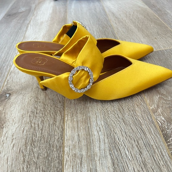 Malone slik heels slippers - Picture 2 of 2